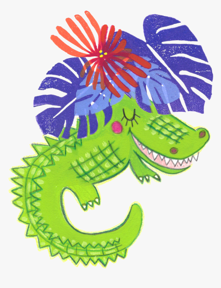 Tiny Alligator - Illustration, HD Png Download, Free Download