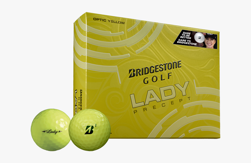 Bridgestone Bridgestone Lady Precept Golf Balls - Sphere, HD Png Download, Free Download