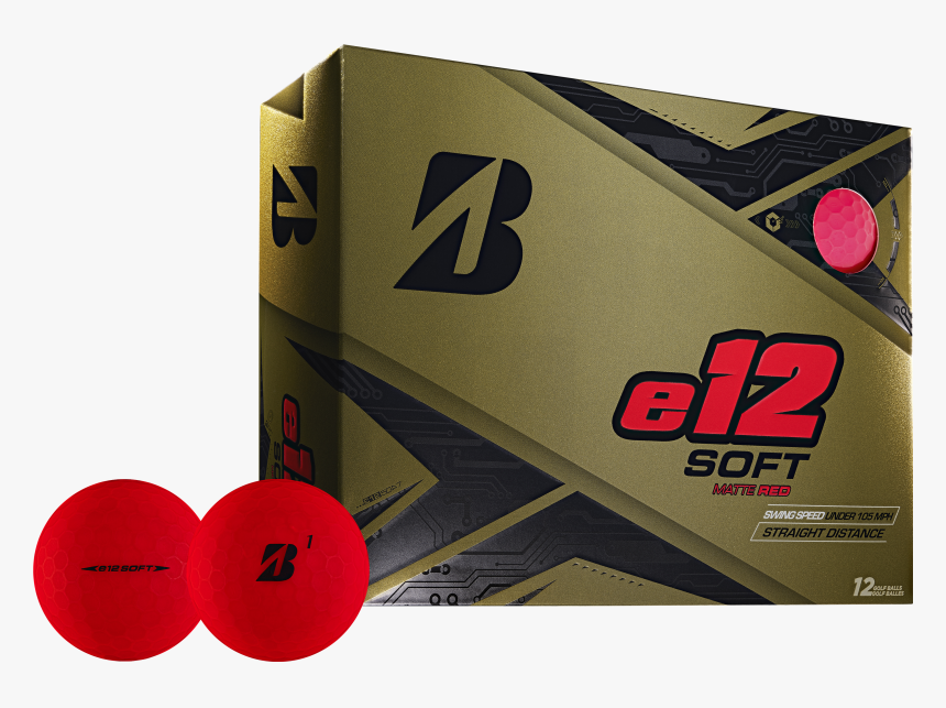 Bridgestone E12 Soft Golf Balls - Golf Ball, HD Png Download, Free Download