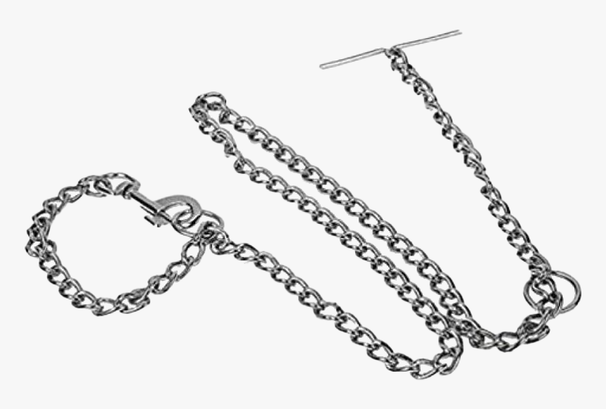 Silver Dog Chain Png Free Download - Dog Choke Chain And Leash, Transparent Png, Free Download