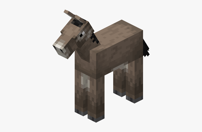 Minecraft Donkey Transparent, HD Png Download, Free Download