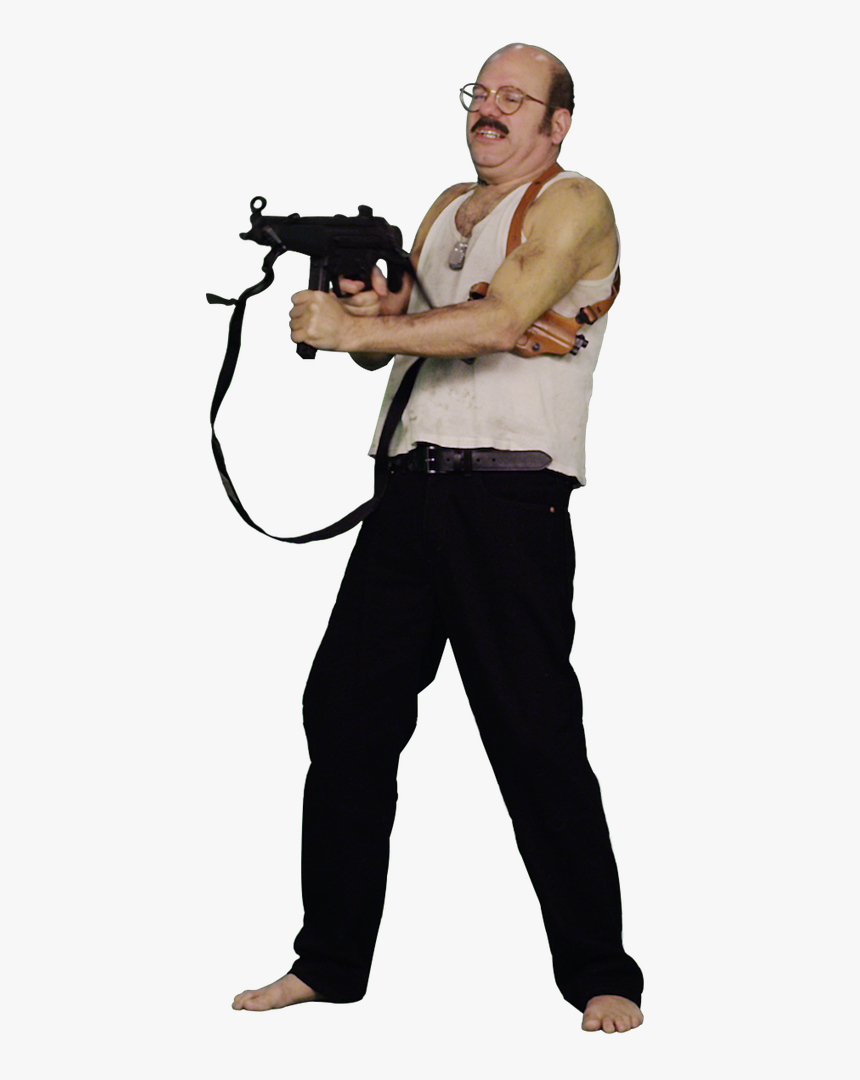 Man, Arrested Development Tobias Funke Auditions For - Man With Gun Png, Transparent Png, Free Download