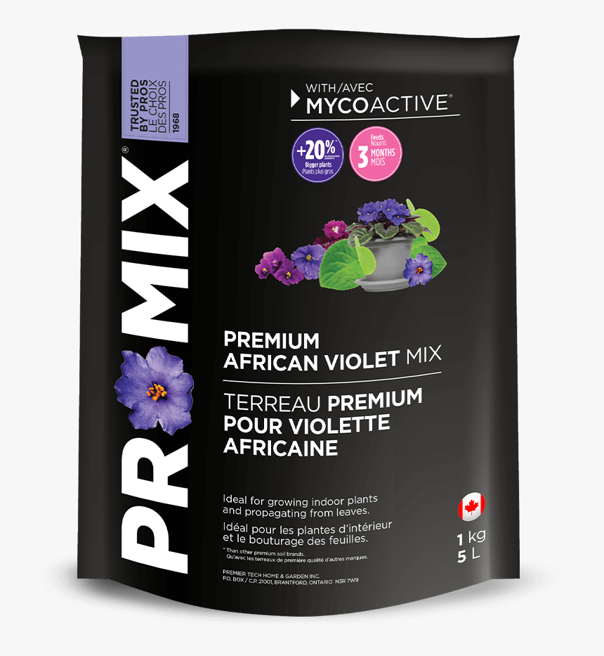Pro-mix African Violet Mix - Graphic Design, HD Png Download, Free Download