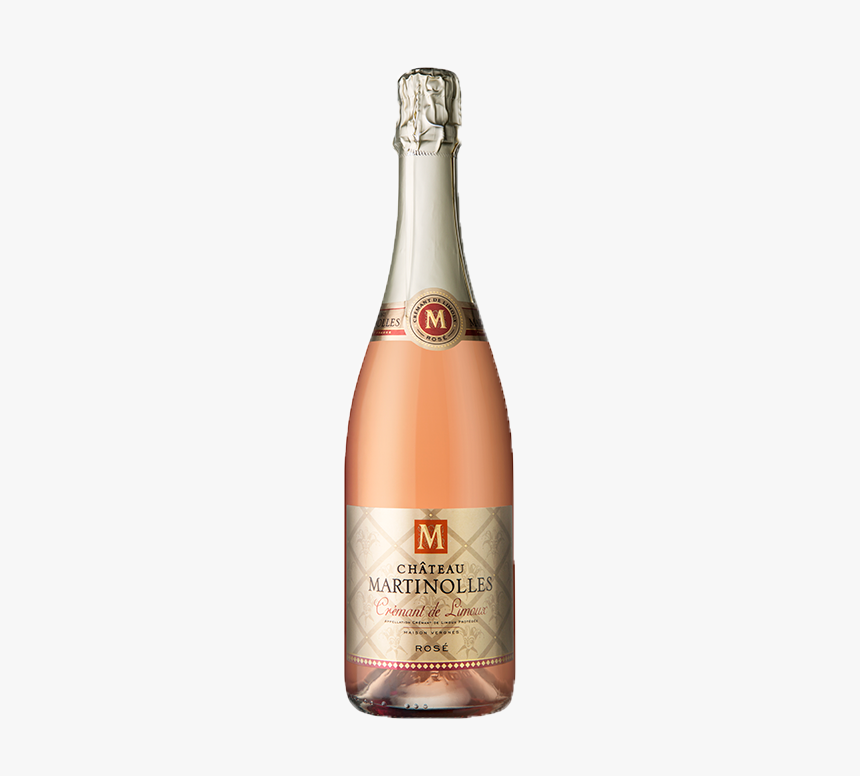 Sparkling Wine Crémant Limoux Pink - Chateau Martinolles Cremant De Limoux Rose, HD Png Download, Free Download