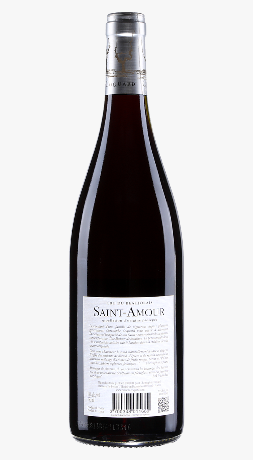 Maison Coquard Saint Amour - Glass Bottle, HD Png Download, Free Download