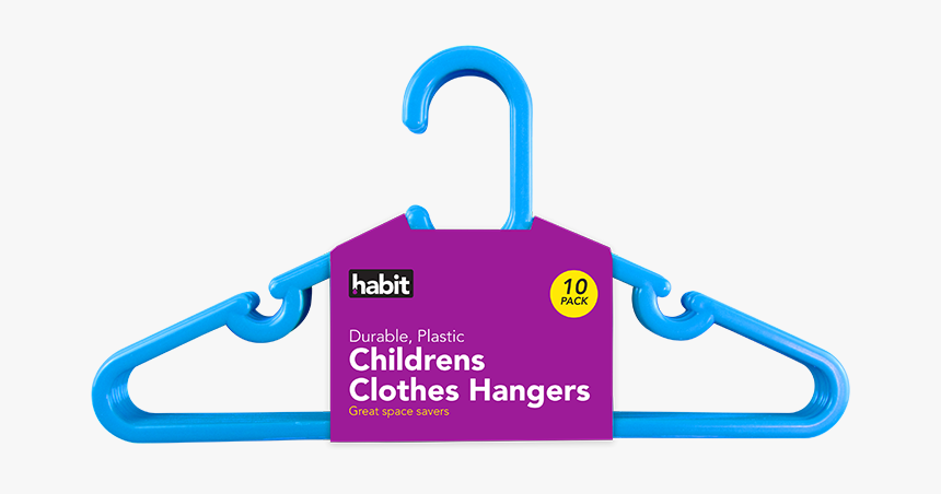 Childrens Clothes Hangers - Clothes Hanger, HD Png Download, Free Download