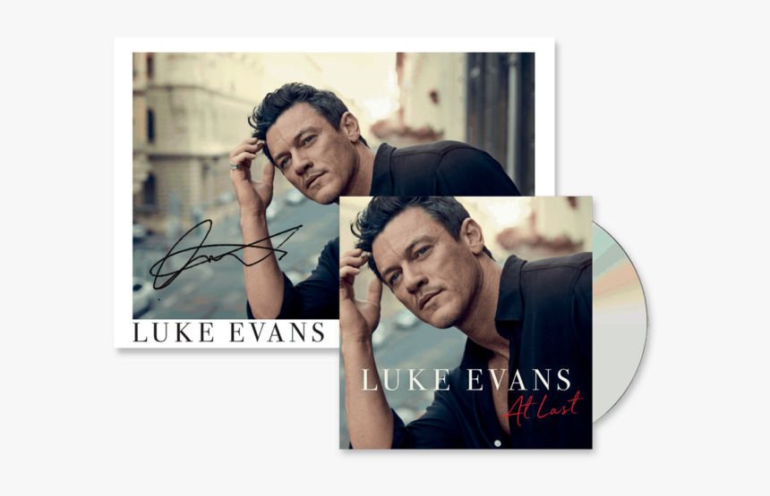 Luke Evans At Last Album, HD Png Download, Free Download