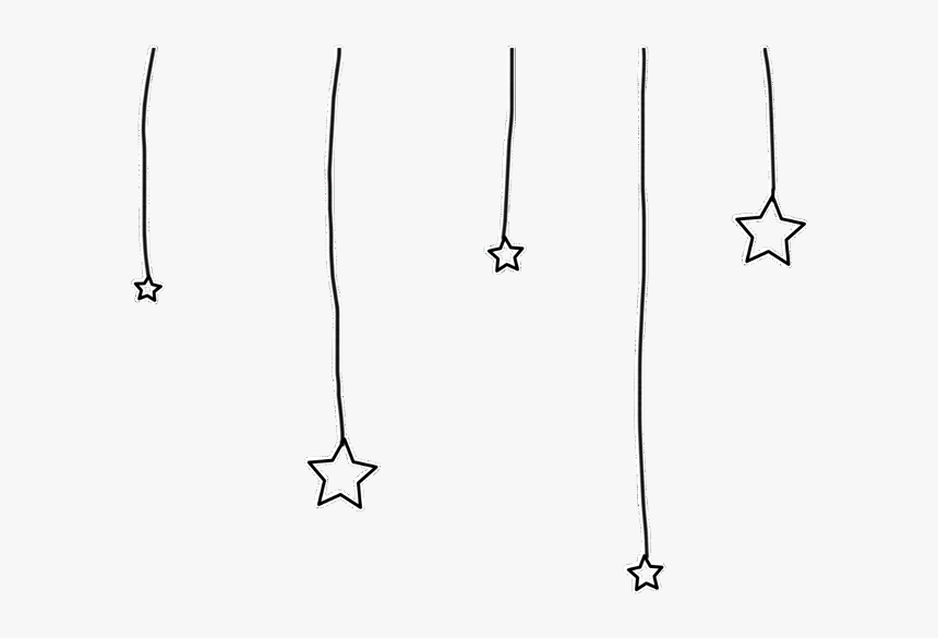 Transparent Stars Png Tumblr - Line Art, Png Download, Free Download