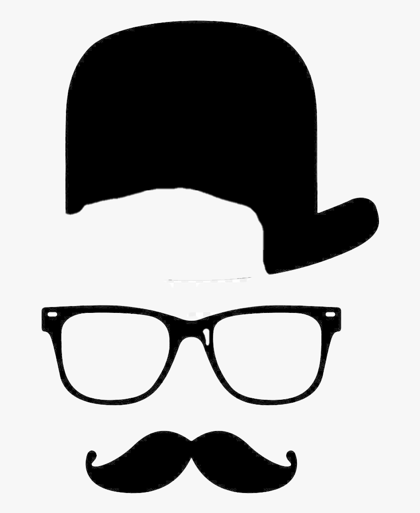 Mustache Bowler Hat Png High-quality Image - Hat And Moustache Party, Transparent Png, Free Download