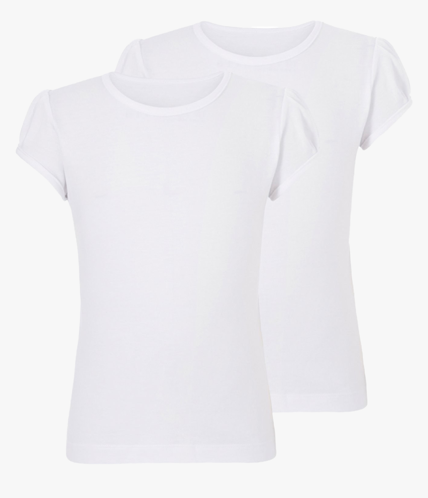 Plain White T-shirt Png Download Image - Blouse, Transparent Png, Free Download