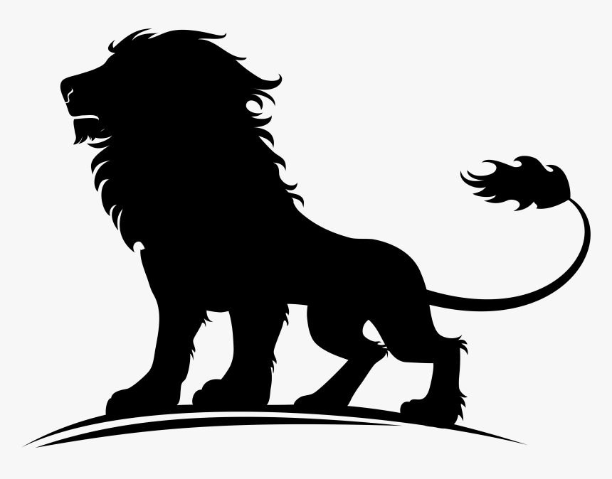 Transparent Lion Silhouette, HD Png Download, Free Download