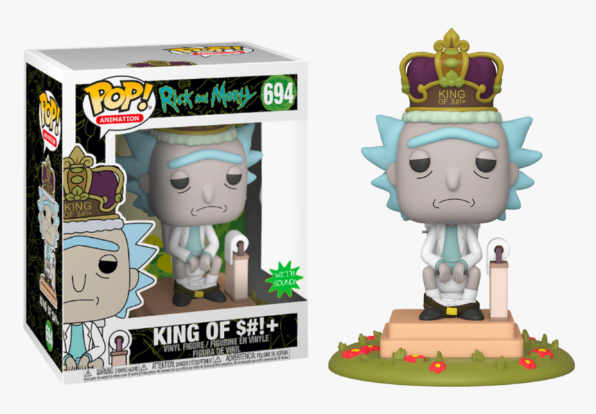 King Of $ - Rick Y Morty Funko Pop, HD Png Download, Free Download