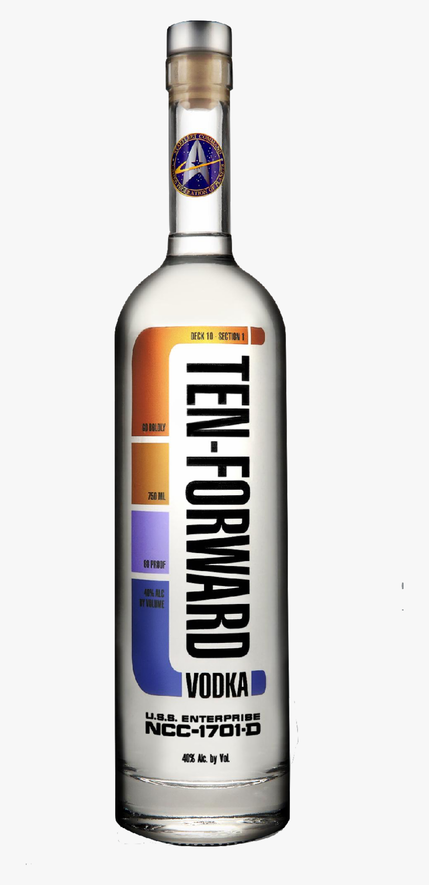 Ten Forward Vodka, HD Png Download, Free Download