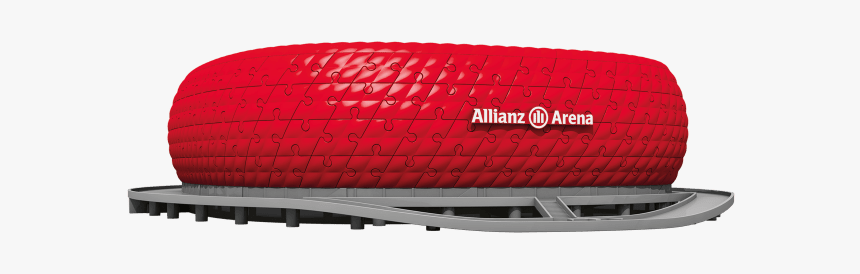 3d Puzzle Allianz Arena - Allianz Arena 3d Model Design, HD Png Download, Free Download