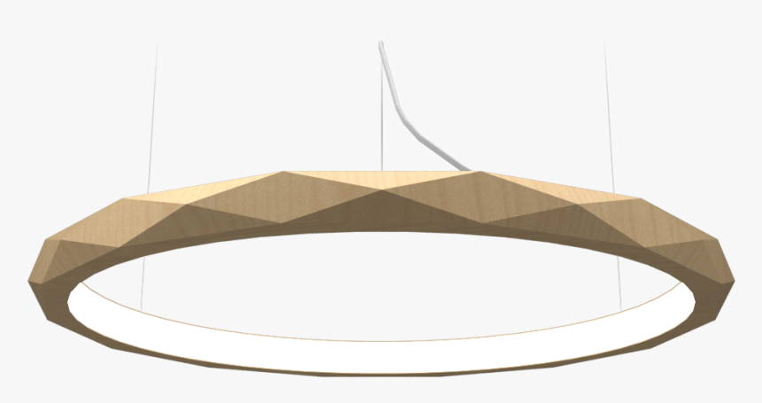 Pendant Lamp Anel Facetado Horizontal - Pendant Light, HD Png Download, Free Download