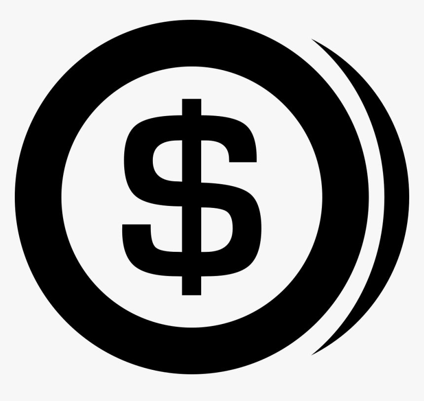 United Portable Icons Dollar States Computer Graphics - Dollar Coin Icon Png, Transparent Png, Free Download
