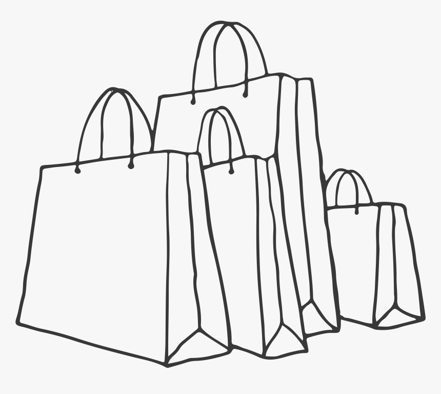 A Play-set Electronics A Shopping Spree - Shopping Bags Drawing Png, Transparent Png, Free Download