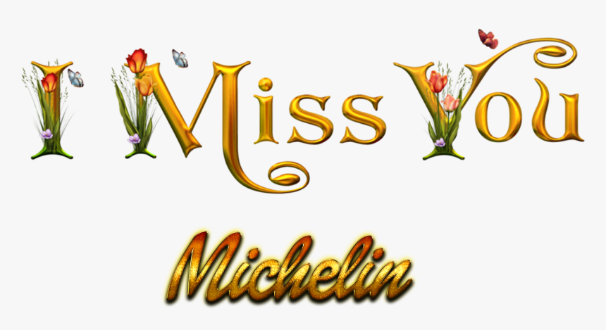 Michelin Png Download - Miss You Bilal, Transparent Png, Free Download