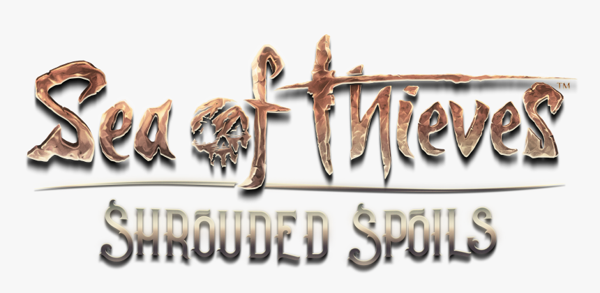 “sea Of Thieves” Shrouded Spoils Logo Isolated - Calligraphy, HD Png Download, Free Download