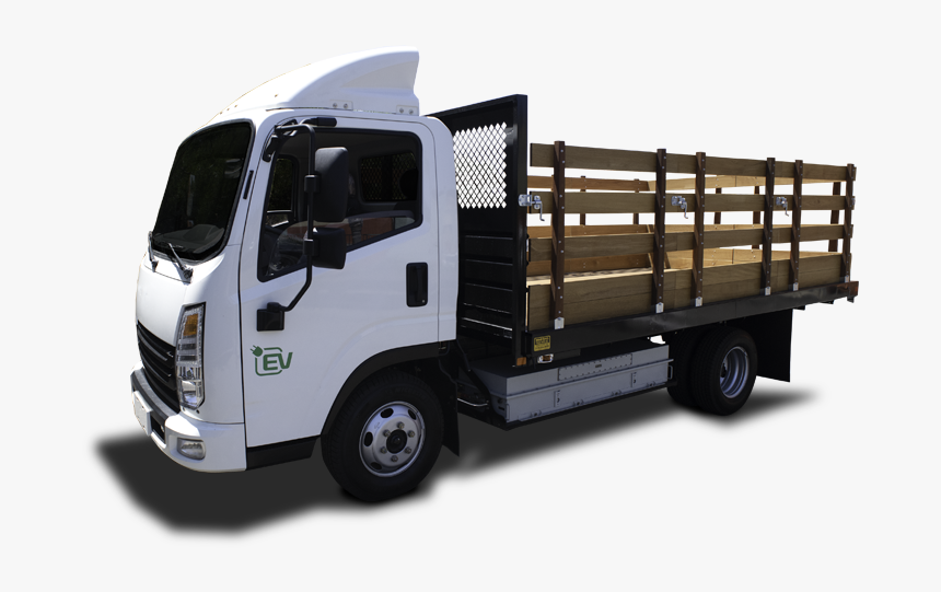 Electric Class 4 Truck Image - Trailer Truck, HD Png Download, Free Download