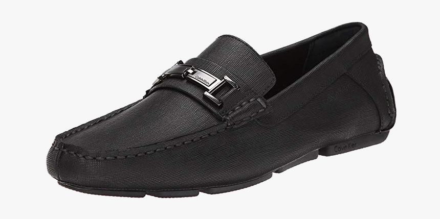 Black Loafer Magnus Slip-ons By Calvin Klein - Shoe, HD Png Download, Free Download