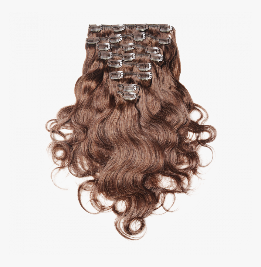 Curly Hair Wig Png - Transparente Clip In Extension, Png Download, Free Download