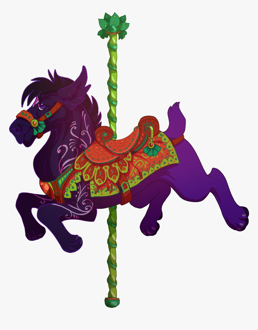 Transparent Carousel Horse Clipart - Animal Figure, HD Png Download, Free Download