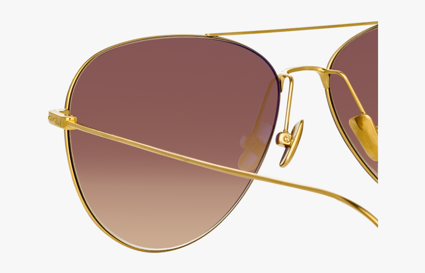 Lloyds Aviator Sunglasses In Yellow Gold - Shadow, HD Png Download, Free Download