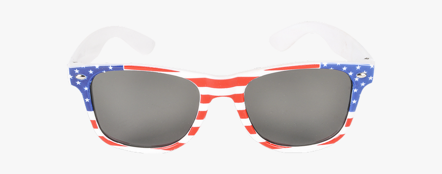 American Flag Sunglasses - Silver, HD Png Download, Free Download