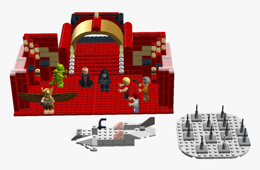 “this Is A Lego Set From The 1980 Classic Flash Gordon - Castle, HD Png Download, Free Download