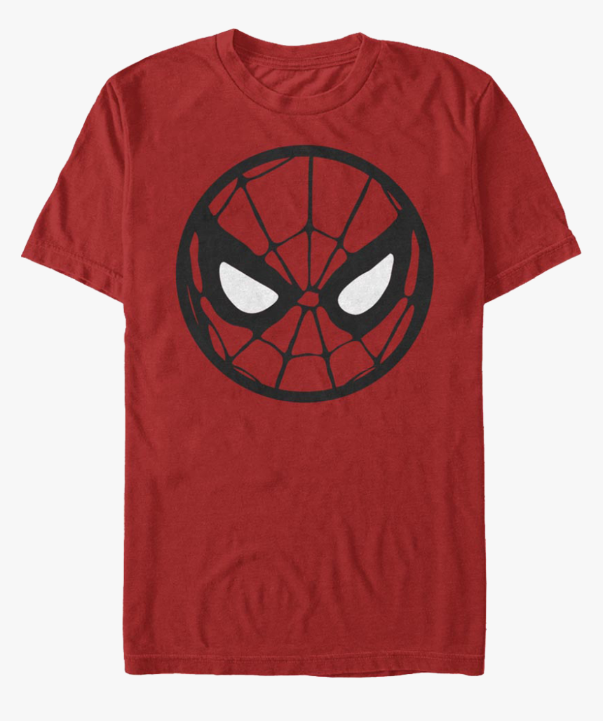 Spider Man Mask Logo Marvel Comics T Shirt - Spider-man, HD Png Download, Free Download