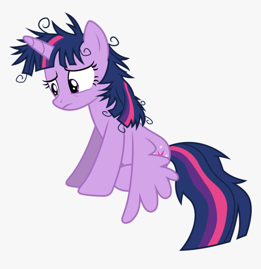 Unkempt Twilight Sparkle By 90sigma - My Little Pony Messy Hair, HD Png Download, Free Download