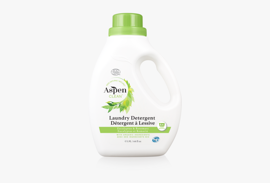 Natural Laundry Detergent Eucalyptus & Rosemary - Aspenclean Laundry Detergent Eucalyptus & Rosemary, HD Png Download, Free Download