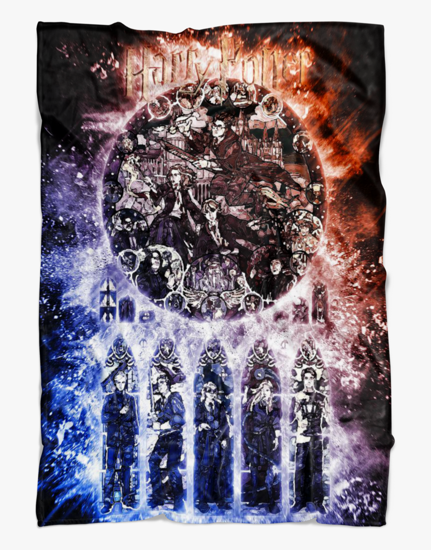 Harry Potter Fleece Blanket Revolution Black Blanket - Tapestry, HD Png Download, Free Download