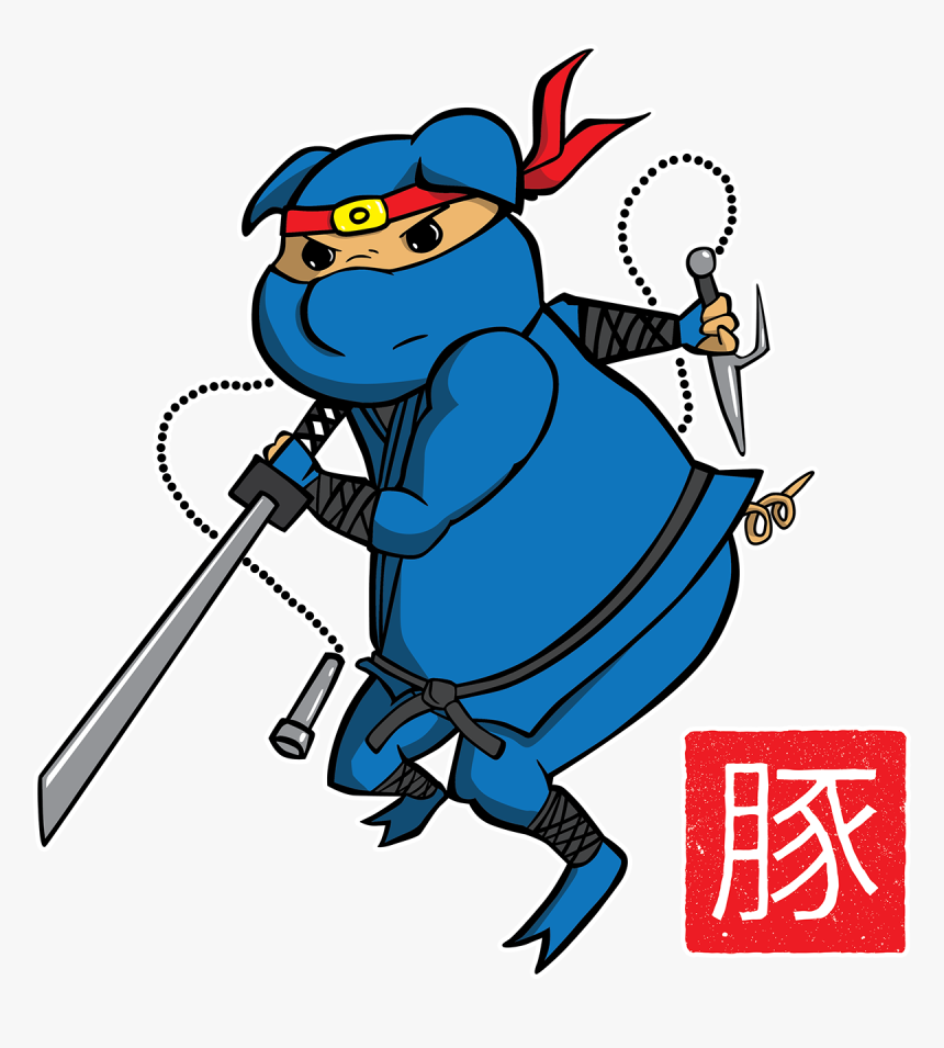 Ninja Pig, HD Png Download, Free Download