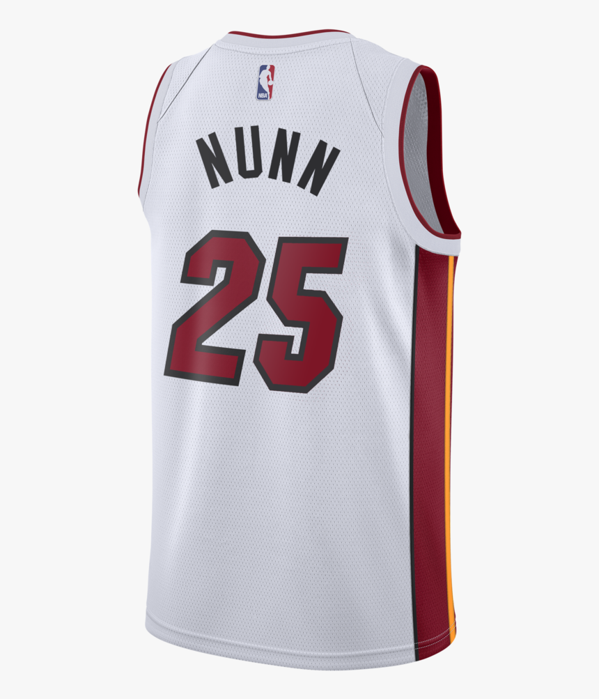 Kendrick Nunn Nike Miami Heat Youth Association White - Jimmy Butler ...