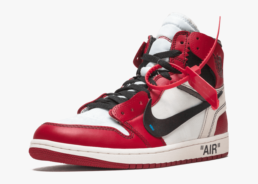 Off White Nike Jordan , Png Download - Air Jordan 1 Off White Chicago ...