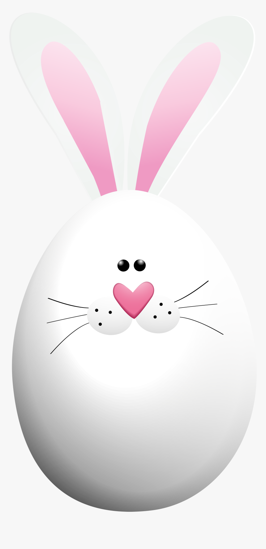 Clipart Love Rabbit - Easter Egg Rabbit Png, Transparent Png, Free Download