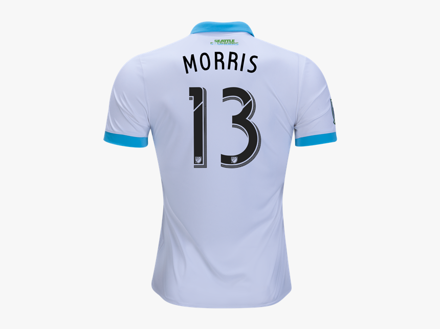 17/18 Seattle Sounders Away White Football Shirt Jordan - Seattle Sounders Fc, HD Png Download, Free Download