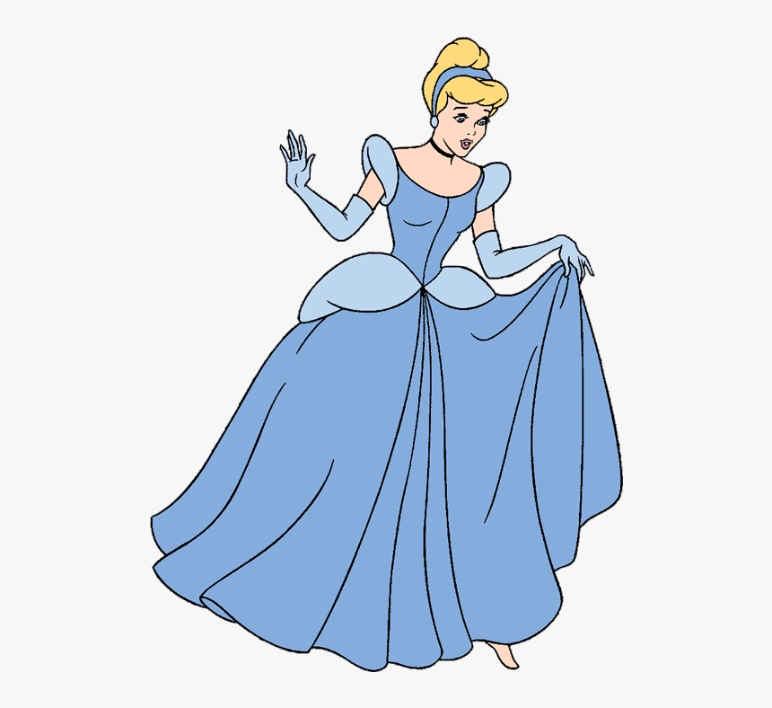 Cinderella Running Down The Stairs Clipart , Png Download - Disney Cinderella And Charming Clipart, Transparent Png, Free Download