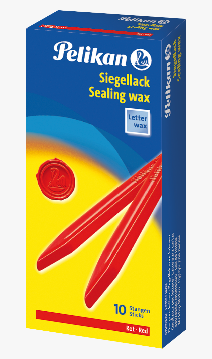 Sealing Wax 60/10 Red - Cire Pelikan Pour Sceller, HD Png Download, Free Download