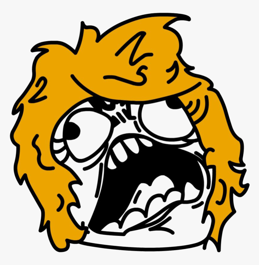 Trollface Girl Png Pic Angry Troll Face Png Transparent Png Kindpng