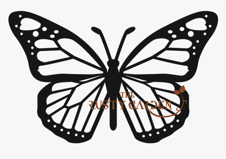 Monarch Butterfly Tattoo Black And White, HD Png Download - kindpng Monarch Butterfly Tattoo Black And White, HD Png Download - kindpng