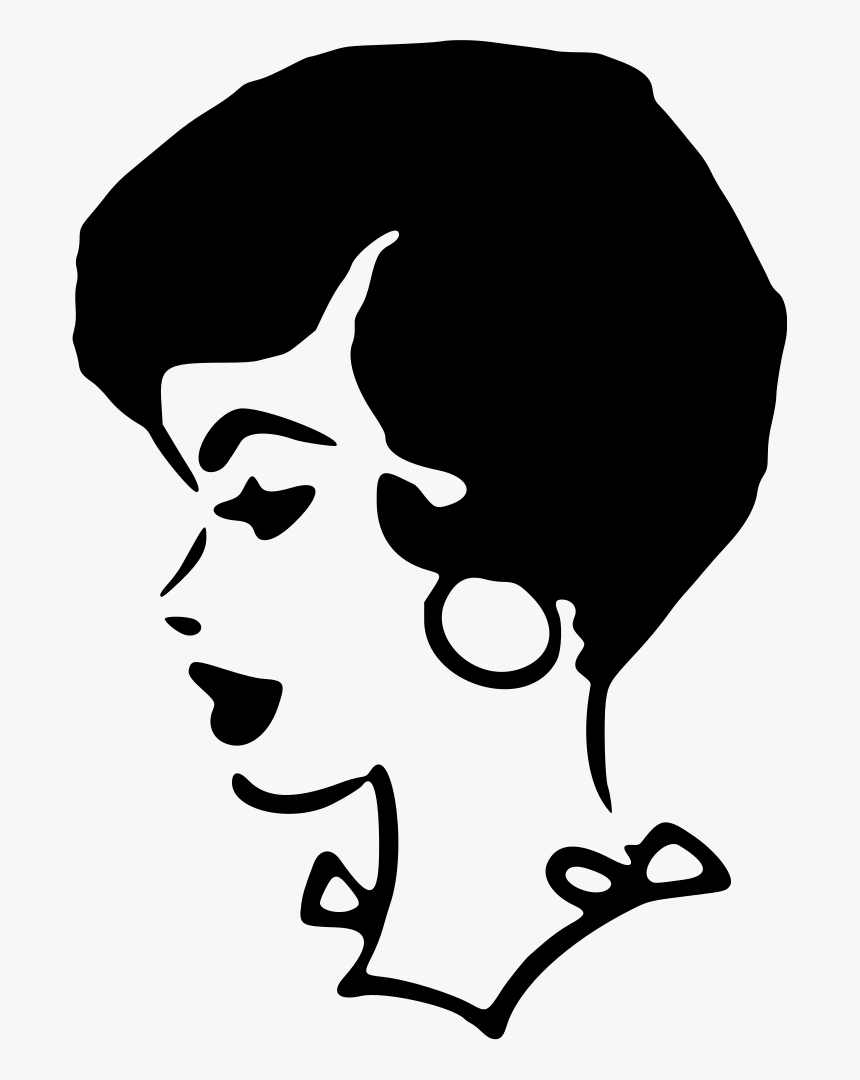 Lady"s Head In Profile, HD Png Download, Free Download