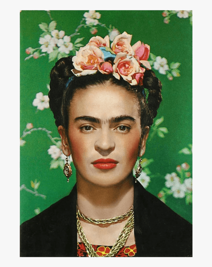 Frida Kahlo Floral Crown, HD Png Download - kindpng