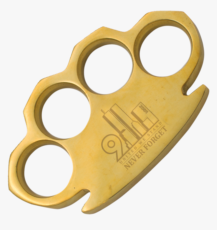 911 Never Forget Medium Duty Real Brass Knuckle Paper, HD Png Download, Free Download