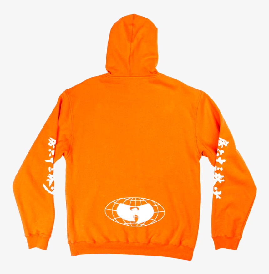 Wu-tang Hoodie - Orange - Wu Wear - Shaolin And Wu - Hoodie, HD Png Download, Free Download