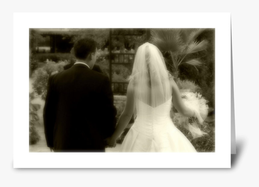 Wedding Day Greeting Card - Photograph, HD Png Download, Free Download