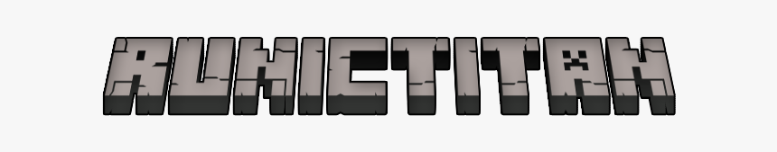 Minecraft Font 3d, HD Png Download, Free Download