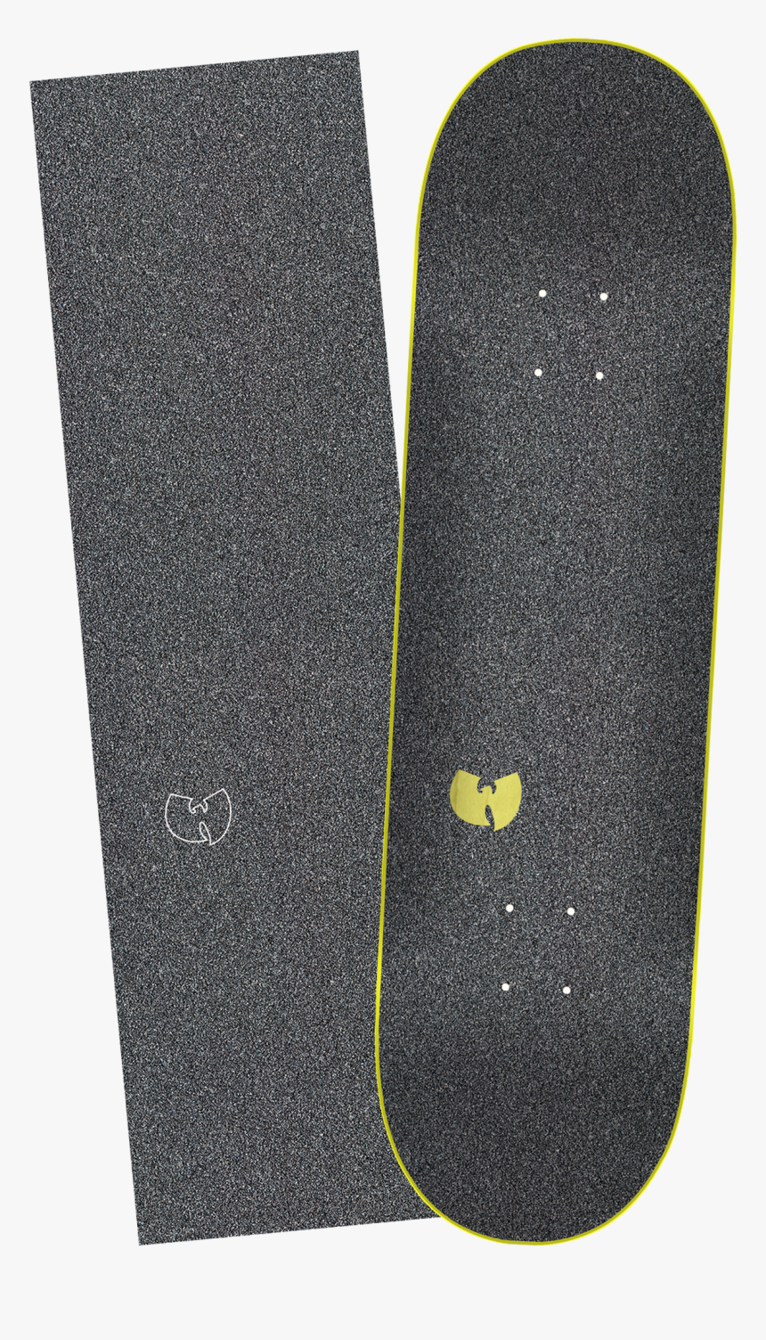 Mob X Wu-tang Laser Cut Logo Griptape - Longboard, HD Png Download, Free Download